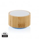 Verslo dovanos: (en:RCS recycled plastic and bamboo 3W wireless speaker)