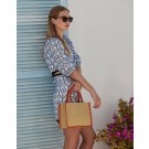 Drabužiai reklamai (Natural Starched Jute Mini Gift Bag), Westford Mill W477
