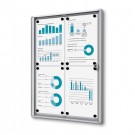 Vidaus užrakinama vitrina Economy B1 priešgaisrinė 4x A4