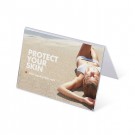 Akrilinis meniu laikiklis, horizontalus, A5 formato