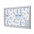 Lauko užrakinama vitrina su dujine spyruokle 21x A4