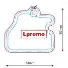 Automobiliniai kvapai su logotipu, forma lpf754