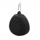 Reklaminė atributika su logotipu (Wireless speaker 5W Air Gifts with carabiner | Justice)