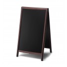 Natura tamsiai ruda kreidinė lenta 68 x 120 cm