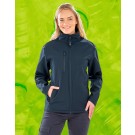 Drabužiai reklamai (Womens Recycled 3-Layer Printable Softshell Jacket), Result Genuine Recycled R900F