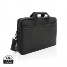 Verslo dovanos: (en:Swiss Peak deluxe vegan leather laptop bag PVC free)
