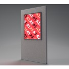 Fiksuojamas rėmas A1 su LED apšvietimu, 30 mm storio
