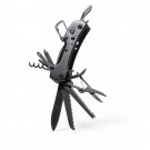 Reklaminė atributika su logotipu (Multifunctional tool, pocket knife, 13 functions, carabiner)