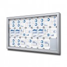 Lauko užrakinama vitrina, ypač gili, 24x A4