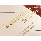 Premium skrajutė, kvadratinė (150x150 mm), 300 g, šilkas, dvipusė spauda