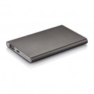 4,000 mAh plonas POWERBANK, pilkos spalvos