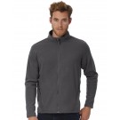 Vyriškas flisinis džemperis (striukė) su viso ilgio užtrauktuku, B&C Outerwear FM717