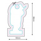 Reklaminiai oro gaivikliai, siluetas, statula