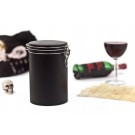 Juodos matinės spalvos kavos indelis

, 105 x 155 mm 