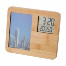 Reklaminė atributika su logotipu (Bamboo weather station, photo frame)