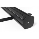 Ritinio tipo reklaminis stendas Basic juodas 85 x 200 cm (2 pėdos)