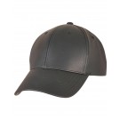 Drabužiai reklamai (Synthetic Leather Alpha Shape Dad Cap), Flexfit 6245AL