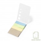 Reklaminė atributika su logotipu (Memo holder, sticky notes, seed paper)