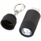 Avior raktų pakabukas su įkraunamu LED žibintuvėliu ir USB