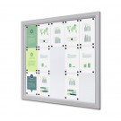 Lauko užrakinama vitrina Slim 15 x A4