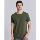 Vyriški marškinėliai iš žiedinės medvilnės, Gildan 64000