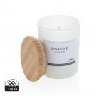 Verslo dovanos: (en:Ukiyo deluxe scented candle with bamboo lid)