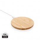 Verslo dovanos: (en:Bamboo 5W round wireless charger)