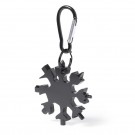 Reklaminė atributika su logotipu (Multifunctional tool, 17 functions, carabiner)