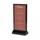 LED T stovas - A4 1/3 portretas juodas