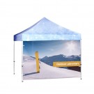 Reklaminė palapinė aliuminė 300x300 cm (rėmas, stogas, 2 sienos)