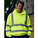 Vyriškas džemperis su 1/4 ilgio užtrauktuku ir atsispindinčiomis juostomis, Yoko HVK06