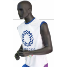 Vyriški krepšinio marškinėliai (XS-M) su spalvota spauda