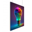 Rėmelis LED TEX, 50x150cm, vienpusė spauda