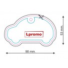 Automobiliniai kvapai su spauda, automobilis