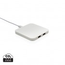 Verslo dovanos: (en:RCS recycled plastic 10W Wireless charger with USB Ports)