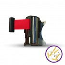 Sieninė kasetė su ištraukiamu diržu