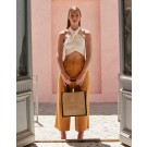 Drabužiai reklamai (Natural Starched Jute Midi Tote), Westford Mill W473