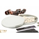 Vidutinio dydžio alavinė DVD dėžutė,  180 x 22 mm 