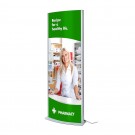 Arcuto® LED apšviesta plakato šviesos kolona 70 x 100 cm