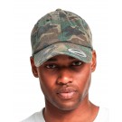 Drabužiai reklamai (Low Profile Camo Washed Cap), Flexfit 6245CW