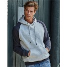 Dviejų atspalvių vyriškas džemperis su gobtuvu, Tee Jays 5432