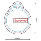 Automobilio kvapai su logotipu, apskritimas
