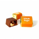 Šokolado saldainiai „Rocher“ su logotipu