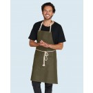 Drabužiai reklamai (CORSICA - Cord Bib Apron with Pocket), SG Accessories - BISTRO (Ex JASSZ Bistro) JG15P-CA-Bib