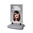 Windtalker® Miesto su plastikiniu pagrindu sidabrinis atsparus vandeniui 70 x 100 cm