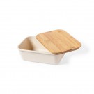 Reklaminė atributika su logotipu (Lunch box 1 L, bamboo lid)