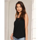 Moteriški laisvo kritimo berankoviai marškinėliai su T formos nugara, Bella+Canvas 8800