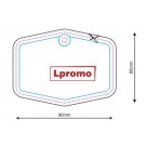 Automobiliniai kvapai su logo, šešiakamapis, ornamentas