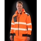 Drabužiai reklamai (Recycled Robust Zipped Safety Hoody), Result Genuine Recycled R503X