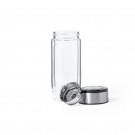 Reklaminė atributika su logotipu (Glass thermo bottle 330 ml with sieve stopping dregs)